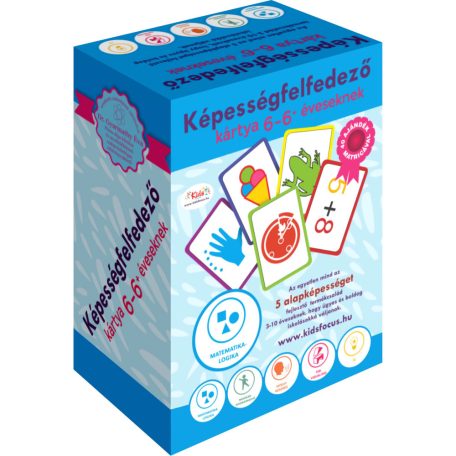 Képességfelfedező kártya 3-6 éveseknek (C-Kék)
