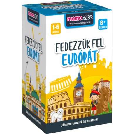 Memorace - Fedezzük fel Európát! társasjáték