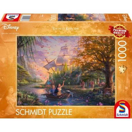 Schmidt Spiele Disney, Pocahontas, 1000 db (59688) Kirakó