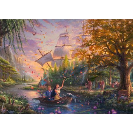 Schmidt Spiele Disney, Pocahontas, 1000 db (59688) Kirakó