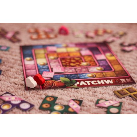 Gamer Café Patchwork társasjáték - Szerelmes kiadás 