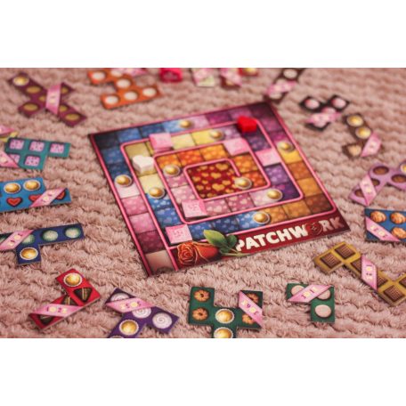 Gamer Café Patchwork társasjáték - Szerelmes kiadás 