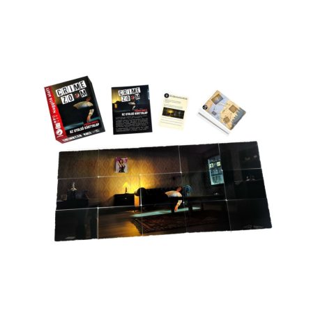 Crime Zoom: Nagyító alatt - Az utolsó kártyalap kártyajáték