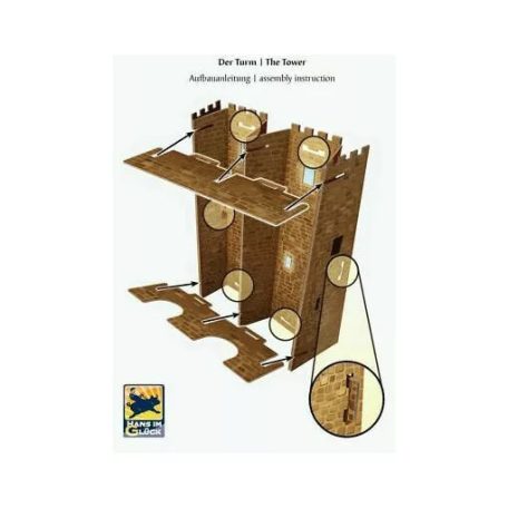 Hans im Glück Carcassonne - Tower/Torony (4. kieg. nélkül) kiegésztő