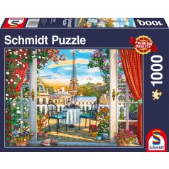   Schmidt Spiele Egy terasz Párizsban, 1000 db (58976) Kirakó