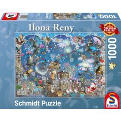   Schmidt Spiele Blue sky of Christmas, 1000 db (59947) Kirakó