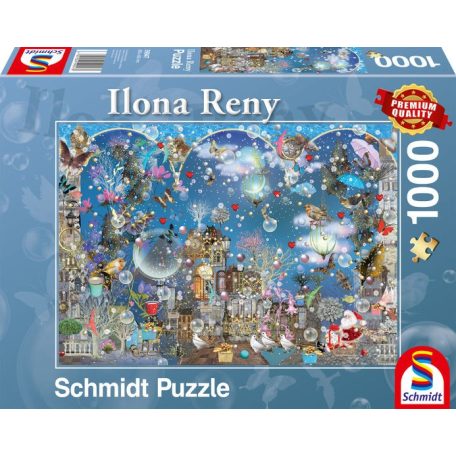 Schmidt Spiele Blue sky of Christmas, 1000 db (59947) Kirakó