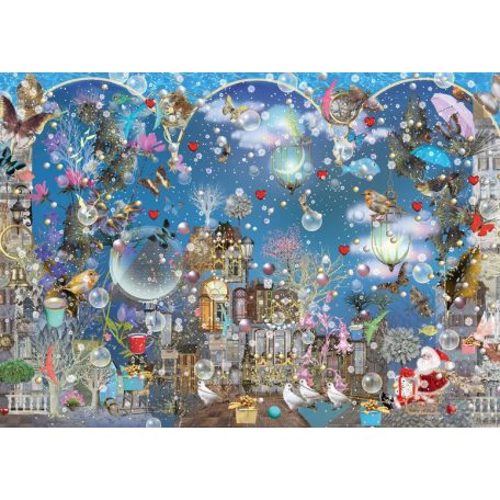 Schmidt Spiele Blue sky of Christmas, 1000 db (59947) Kirakó