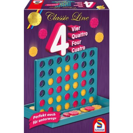 Schmidt Spiele Classic line, Vier társasjáték (49403) 