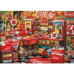   Schmidt Spiele Coca Cola - Nostalgia shop, 1000 db (59915) Kirakó
