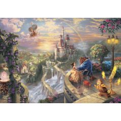   Schmidt Spiele Disney, Szépség és a Szörnyeteg - A kastély teraszán 500 db (59926) Kirakó