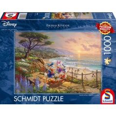   Schmidt Spiele Disney, Donald és Daisy, Egy kacsanapi délután 1000 db (59951) Kirakó