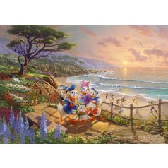   Schmidt Spiele Disney, Donald és Daisy, Egy kacsanapi délután 1000 db (59951) Kirakó