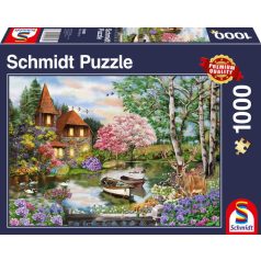 Schmidt Spiele Ház a Tónál 1000 db (58985) Kirakó