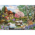 Schmidt Spiele Ház a Tónál 1000 db (58985) Kirakó