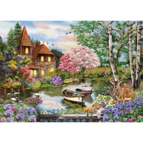 Schmidt Spiele Ház a Tónál 1000 db (58985) Kirakó