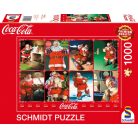 Schmidt Spiele Coca Cola - Santa Claus, 1000 db (59956) Kirakó