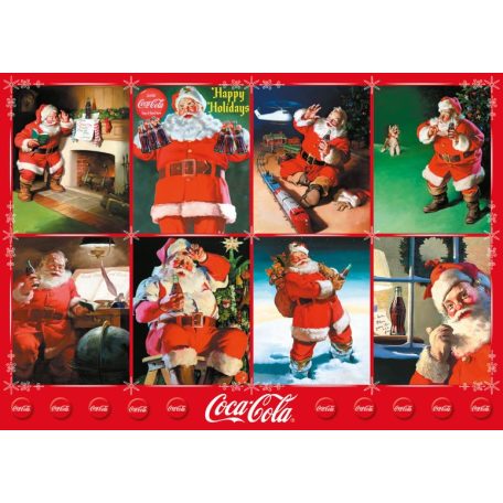 Schmidt Spiele Coca Cola - Santa Claus, 1000 db (59956) Kirakó