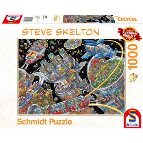 Schmidt Spiele Space Colony, 1000 db (59967) Kirakó