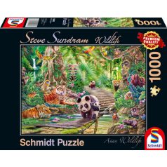 Schmidt Spiele Asian Wildlife, 1000 db (59962) Kirakó
