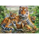 Schmidt Spiele Tiger and Cubs, 1000 db (58986) Kirakó