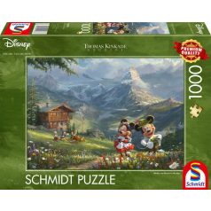   Schmidt Spiele Disney, Mickey & Minnie az Alpokban 1000 db (59938) Kirakó