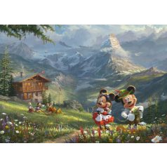   Schmidt Spiele Disney, Mickey & Minnie az Alpokban 1000 db (59938) Kirakó