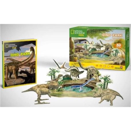 3D puzzle, Dinópark - 43 db