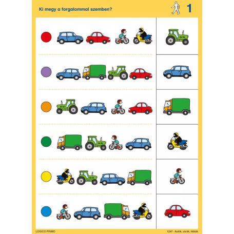 LOGICO Primo Autók, utcák, táblák 