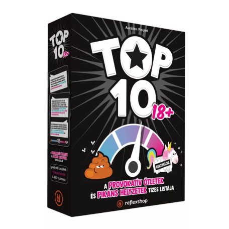 Top 10 (18+) társasjáték