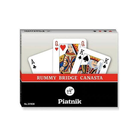 Standard Römi kártyajáték 2*55 lap (217838)