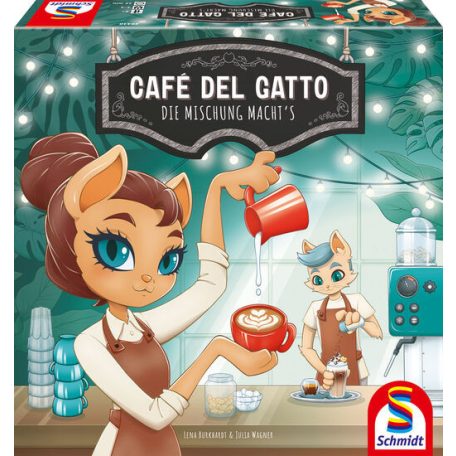Schmidt Spiele Café del Gatto (49430) (Magyar játékszabállyal)
