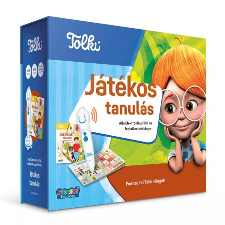 Tolki - Játékos tanulás - interaktív könyv szettben