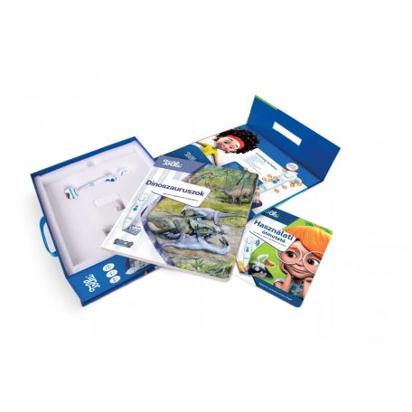 Tolki - Dinoszauruszok - interaktív könyv szettben