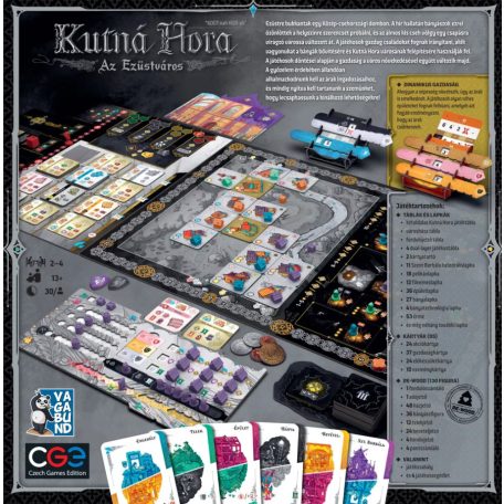 Kutná Hora: Az Ezüstváros társasjáték+ Promóciós kártya
