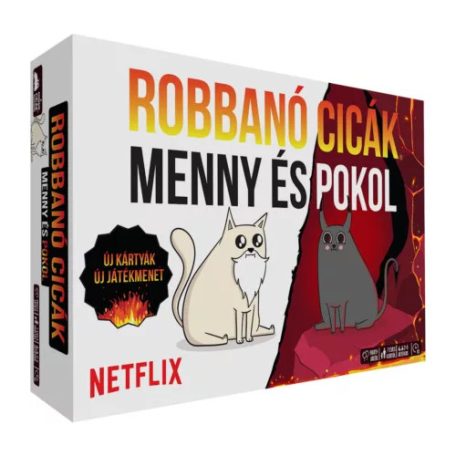 Robbanó cicák – Menny és pokol! Kártyajáték