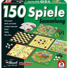   Schmidt Spiele 150er Spielesammlung grün  (49141) Társasjáték 