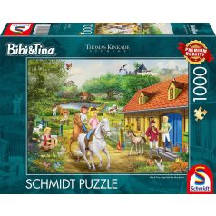  Schmidt Spiele Bibi & Tina, Spaß auf dem Martinshof 1000 db (58425) Kirakó 