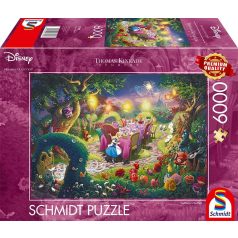   Schmidt Spiele Disney, Mad Hatter’s Tea Party 6000 db (57398) Kirakó 