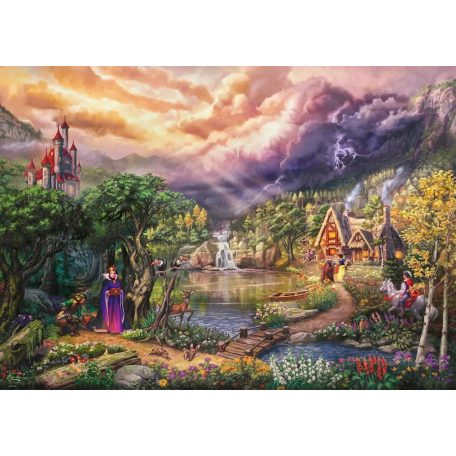 Schmidt Spiele Disney, Snow White and the Queen, 1000 db (58037) Kirakó 