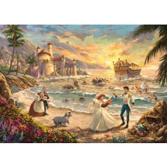   Schmidt Spiele Disney, The Little Mermaid Celebration of Love, 1000 db  (58036) Kirakó 