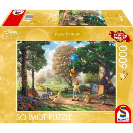 Schmidt Spiele Disney, Winnie Pooh II 6000 db (57399) Kirakó 