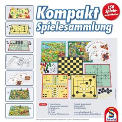   Schmidt Spiele Kompakt-Spielesammlung (49188) Társasjáték 