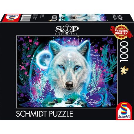 Schmidt Spiele Neon Arctic Wolf 1000 db (58515) Kirakó 