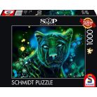 Schmidt Spiele Neon Blue Green Panther 1000 db (58517) Kirakó 