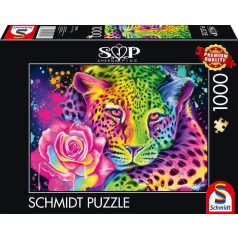 Schmidt Spiele Neon Rainbow Leopard 1000 db (58514) Kirakó 