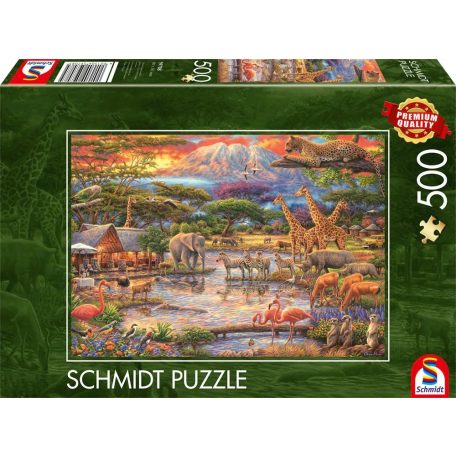 Schmidt Spiele Paradise under Mount Kilimanjaro 500 db (59708) Kirakó 
