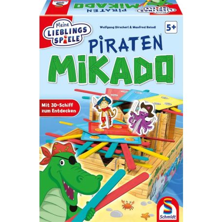Schmidt Spiele Piraten-Mikado (40647) Gyerekjáték