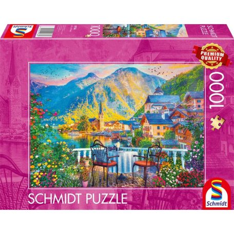 Schmidt Spiele Scenic Hallstatt 1000 db (59766) Kirakó 