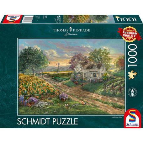 Schmidt Spiele Sunflower Fields 1000 db (58779) Kirakó 